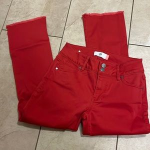 Cabi red jeans